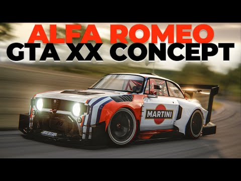 1970 ALFA ROMEO GTA CONCEPT XX | Assetto Corsa