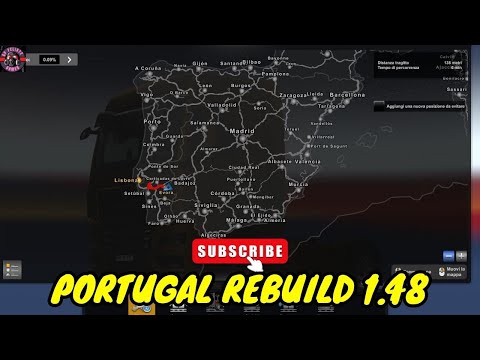 EURO TRUCK SIMULATOR 2 PORTUGAL REBUILD 1.48