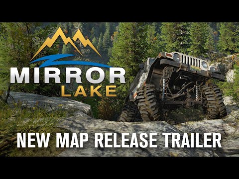 MIRROR LAKE TRAILER | NEW ROCKCRAWLING SNOWRUNNER MAP FROM ROCKRUNNER GAMING!