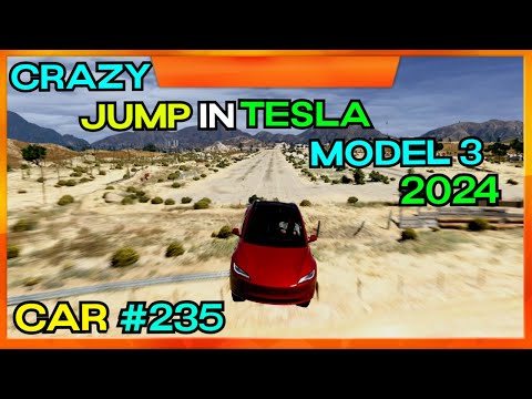 2024 Tesla Model 3 in GTA V Car Mod #235