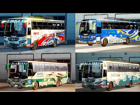 Hino AK 1J Dirty Skin Pack + Link | For 1.31-1.36 | Euro Truck Simulator 2| AK1J V2 ( Coming Soon).