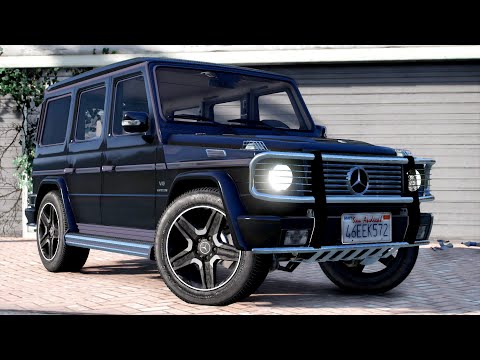 Mercedes-Benz G55 AMG - GTA V Real Life Car Mod + Download Link!