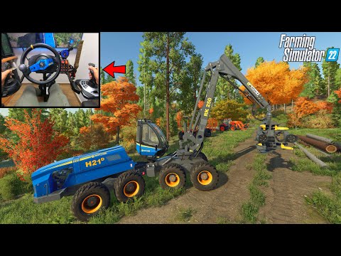 🌲Farming Simulator 22 | Rottne H21D🌲Logging | ON Platinum Expansion