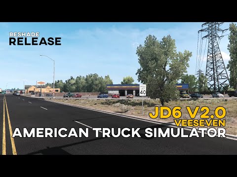 ATS - Johndoe SiCKX ReShade v2.0 - VEESEVEN [1080p60]