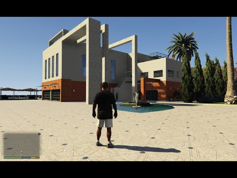 Nice View Hill House Grand Theft Auto V by Zamalone