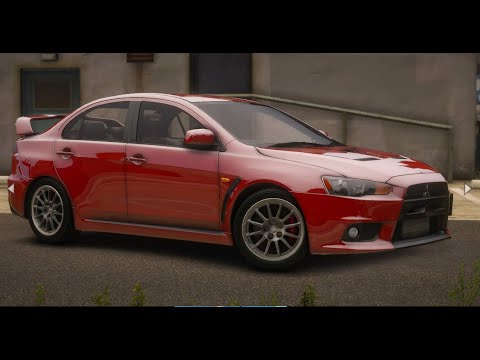 NFSHP: 2008 Mitsubishi Lancer Evolution X | Logitech G29 Racing Wheel | GTA V | Gameplay | GTA 5 MOD