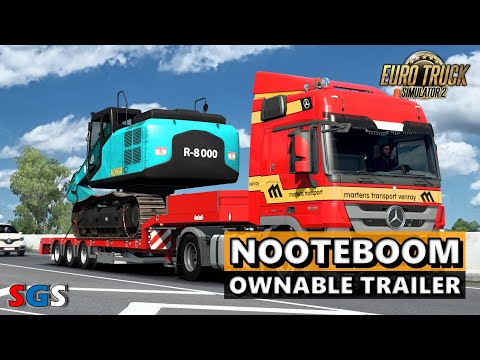 |ETS2 1.45| Ownable Nooteboom OSDS-48-03V Trailer [Trailer Mod]