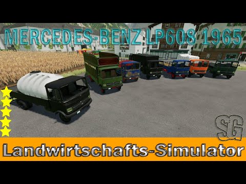 LS22 Modvorstellung - MERCEDES-BENZ LP608 1965 V1.1.0.0 - Ls22 Mods