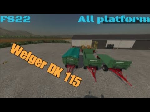 Welger DK 115 /New mod for all platforms on FS22