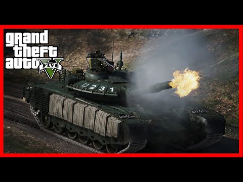 GTA V T-80BVM Main Battle Tank [MOD]