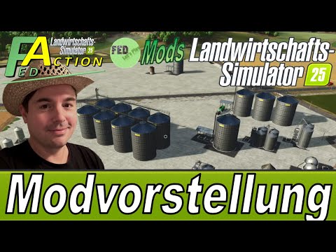 LS25 Mod Modvorstellung Fed Produktions Pack 🚜 Fed Mods Pack #ls25 #mods #farmingsimulator25mods