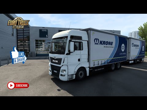 [ETS2 v1.40] Tandem Krone Man TGA/TGX/TGX E6 (Madster)