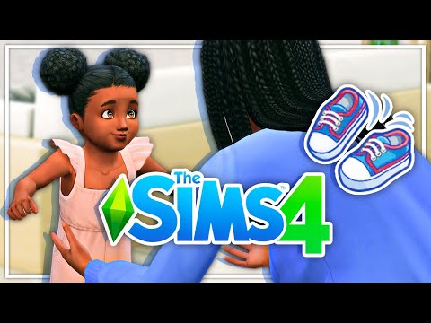 Teach Toddlers To Walk In The Sims 4!😭💗