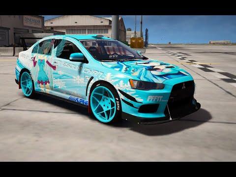 GTA V | Mitsubishi Lancer Evolution X Koi Chan