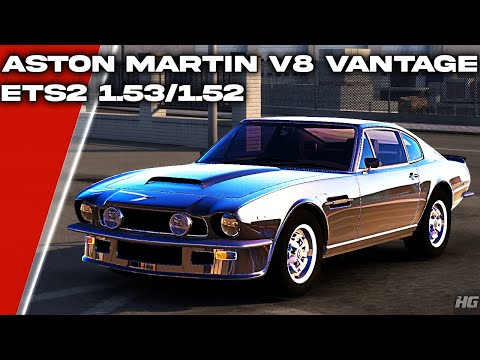 Aston Martin V8 Vantage 1977 (ETS2 1.53) | Euro Truck Simulator 2 | ETS 2 | Car Mod