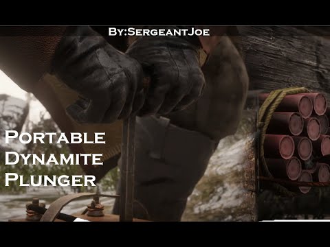 RDR2-Portable Dynamite Plunger Mod