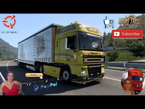 Euro Truck Simulator 2 (1.44 Beta) DAF XF 105 Reworked v3.4 [Schumi] [1.44] + DLC&#039;s &amp; Mods