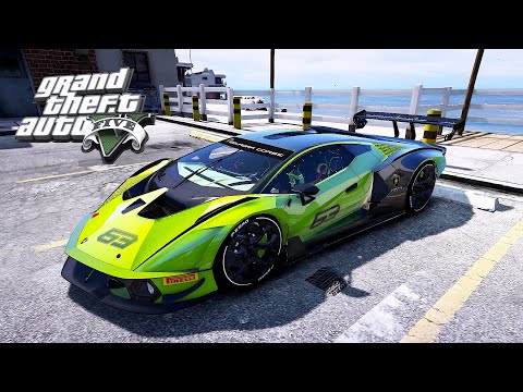 2021 Lamborghini Essenza SCV12 Mod Gameplay Showcase | GTA V Ultra Realistic Driving Experience