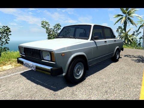 BeamNG.Drive Mod : VAZ 2105 ВАЗ v2.0 (Crash test)