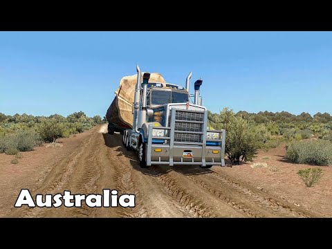 Australia Outback Map Mod by Rob_Viguurs - ATS 1.38/1.39/1.40