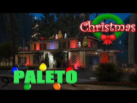 Christmas Lights In Paleto Bay | GTA 5 | Free Map Mod | Ymap | XML | #gta5