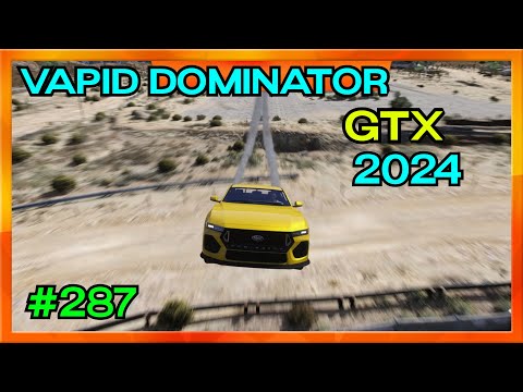 Vapid Dominator GTX 2024 in GTA V Car Mod #287