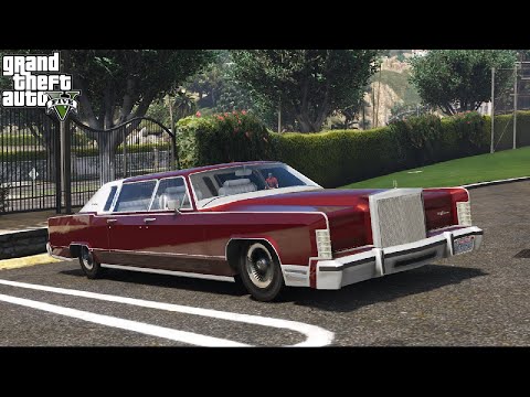 GTA 5 - Lincoln Town Car 1979 Limousine