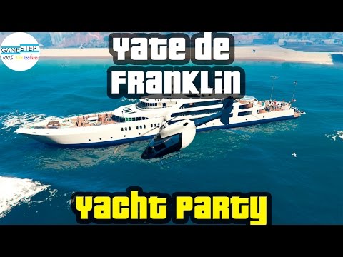 El Nuevo Yate de Franklin. - GTA V MODS