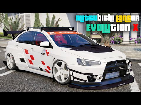 Mitsubishi Lancer Evolution X Final Edition - GTA 5 Real Life Car Mod + Download Link!