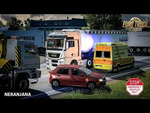 ETS 2 Mod | ETS2 Real Emergency Traffic pack v1.0 by Cip [ETS2 v1.35]