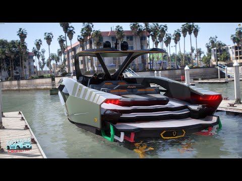 GTA 5 Lamborghini Tecnomar 63 mod by CroneNex