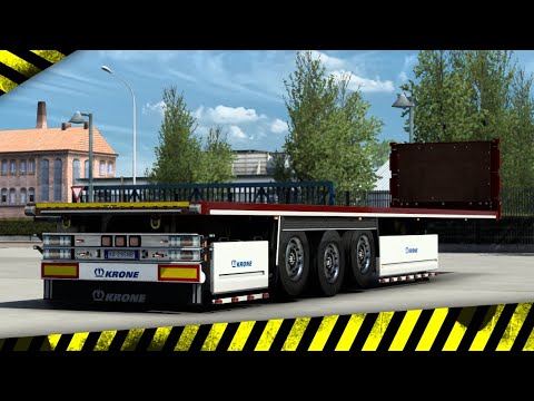 Euro Truck Simulator 2 - mod tuning krone profiliner hd 1.49