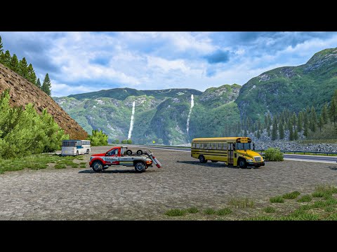 New Alaska Map Mod | American Truck Simulator 1.46