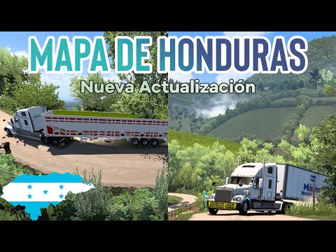 DESCARGA Mapa Occidente de Honduras | American Truck Simulator 1.47