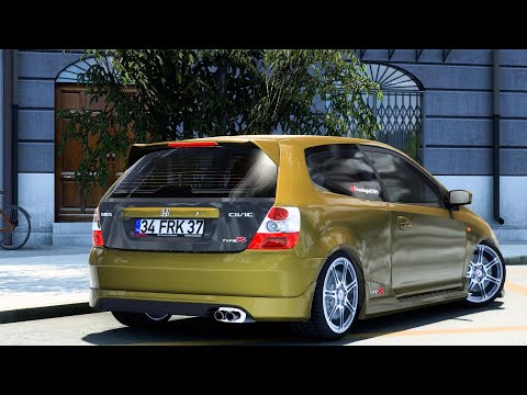 Honda Civic EP3 Type R - ETS2[1.45][Euro Truck Simulator 2]