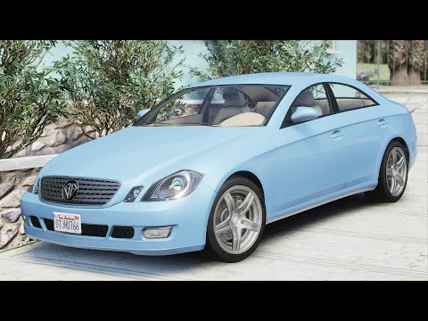 Benefactor Schweizer (Mercedes-Benz S-Class (W221) - GTA 5 Lore Friendly Car Mod + Download Link!