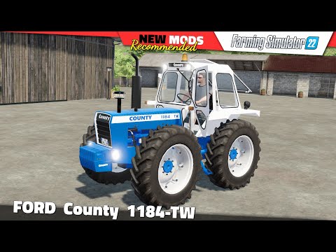 FS22 | FORD County 1184-TW - Farming Simulator 22 New Mods Review 2K60