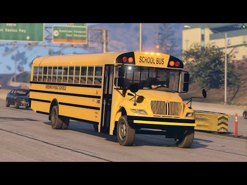 American Truck Simulator - School Bus Mod - ATS 1.44 and 1.45