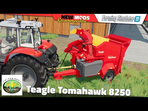 FS22 | Teagle Tomahawk 8250 (by JHHG Modding) - Farming Simulator 22 New Mods Review 2K60