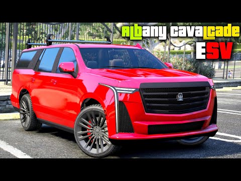 Albany Cavalcade ESV - GTA 5 Lore Friendly Car Mod + Download Link!