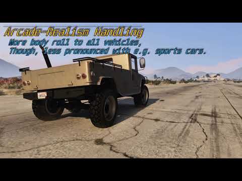 GTA V: Arcade-Realism Handling Mod