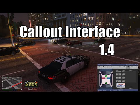 Callout Interface V1.4.1 Grand Theft Auto V Script Mod - ModsHost