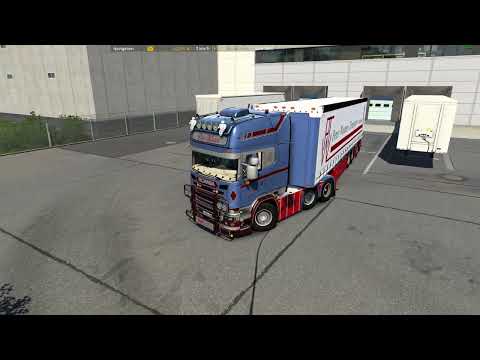 ETS2/100%Mods/Scania R520+Trailer 1.52/1.53 Livraison en Slovaquie