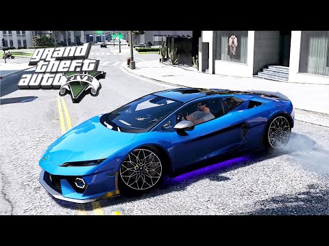 Lamborghini Temerario Showcase in GTA V | Stunning Supercar Mod