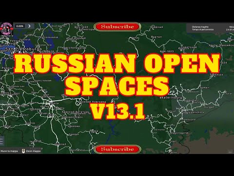 RUSSIAN OPEN SPACES V13.1 FOR ETS2 1.50