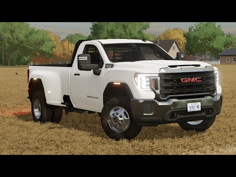 Farming Simulator 22 2020 GMC Sierra 3500HD Mod Release