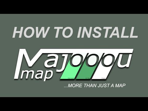 HOW TO INSTALL MAJOOOUMAP