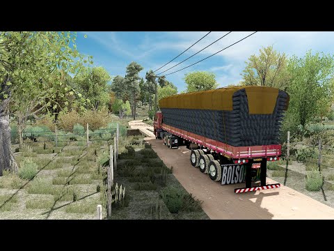 Realistic Brazil Map Mod (MAPA OESTE BAIANO) ETS2 1.39.1.40