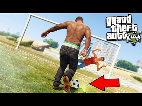 GTA 5 FOOTBALL MOD! TRICK SHOTS &amp; More! (GTA 5 Mods)