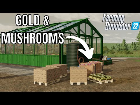 EARLY LOOK NO MAN&#039;S LAND V1.3 UPDATE (Gold, Methane, And Mushrooms) | Farming Simulator 22